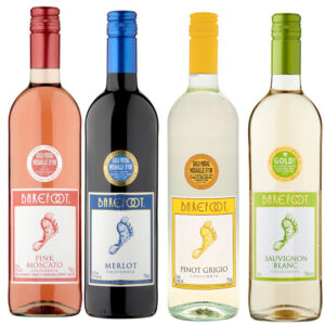 Barefoot is a Californian wine brand known for its easy-drinking, fun, and flavourful wines across red, white, rosé, and sparkling styles, designed to appeal to both new and casual wine drinkers.